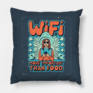 WiFi: More important than food Pillow