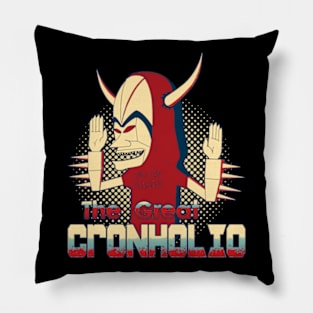 THE GREAT CRONHOLIO DEVIL RETRO Pillow