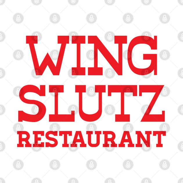 Wing Slutz Restaurant  |  Brooklyn 99 by cats_foods_tvshows