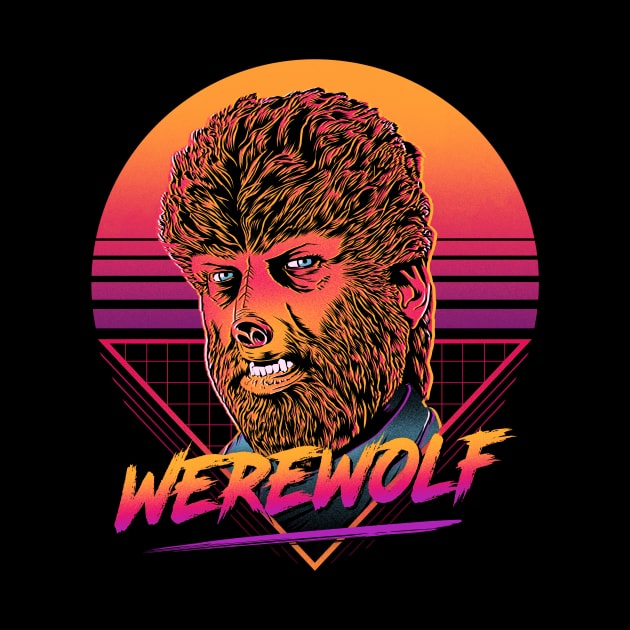 Retro Werewolf by ddjvigo