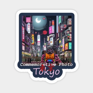 Japan Shibuya Commemorative Photo in TOKYO by Kana Kanjin Magnet