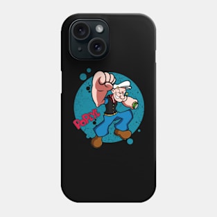 Sailor Mans Strength Celebrate Popeyes Mighty Feats and Epic Battles on this Iconic Cartoon Phone Case