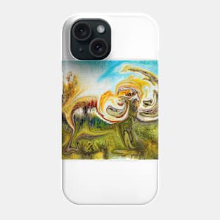 elephant in the jungle Phone Case