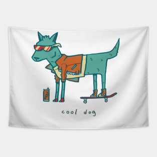 Cool dog Tapestry