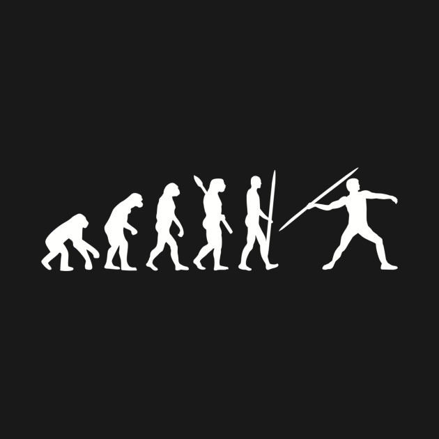 Javelin throw evolution - Javelin Throw - Onesie ...