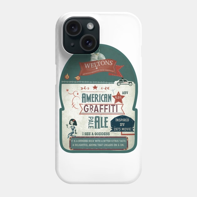 american graffiti ale Phone Case by nitnotnet