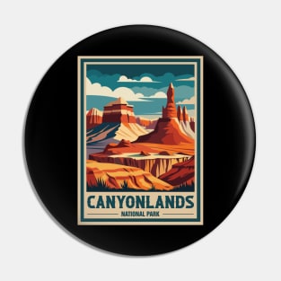 Retro Canyonlands National Park Pin