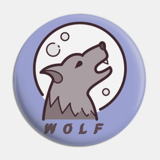 wolf Pin