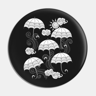 Noncolored Fairytale Weather Forecast Print Pin