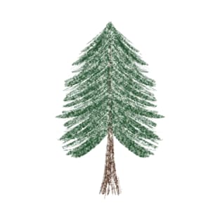 Pine Tree Sketch T-Shirt