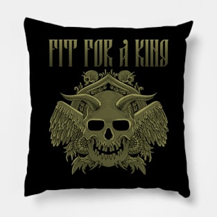 FIT FOR A KING BAND Pillow