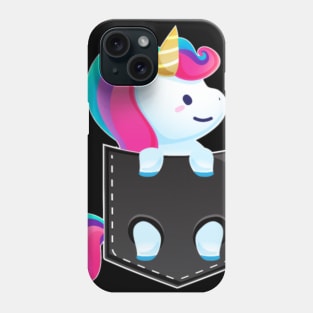 unicorn pouch pocket Phone Case