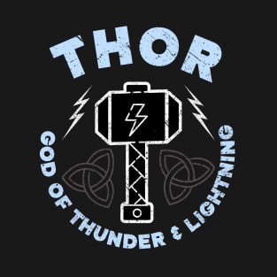 Thor God Of Thunder And Lightning T-Shirt