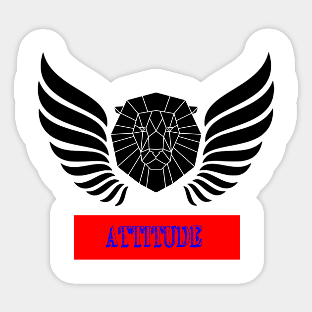 Attitude Attitude Sticker Teepublic Au