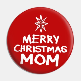 Merry Christmas Mom B Pin