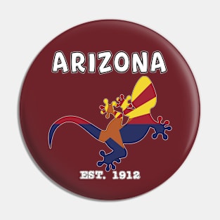 Arizona Gecko Pin