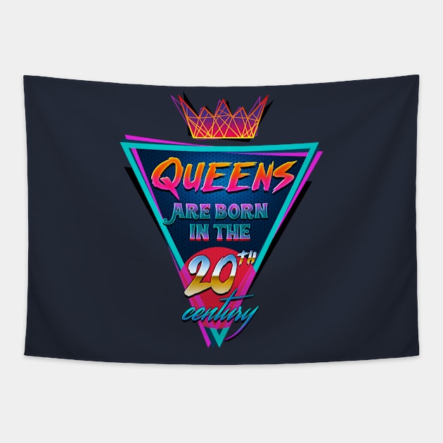 Queens are born in the 20th century Tapestry by forsureee