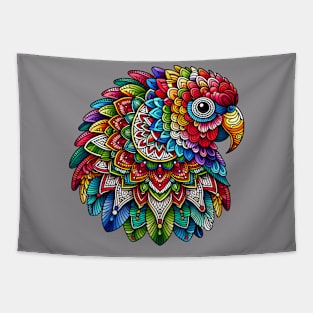 Colorful Lory Tapestry