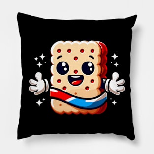 taste the biscuit Pillow