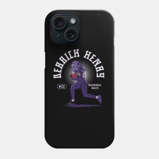 Derrick Henry Baltimore Sunray Phone Case