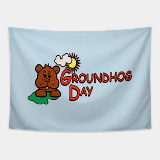 Groundhog Day Tapestry