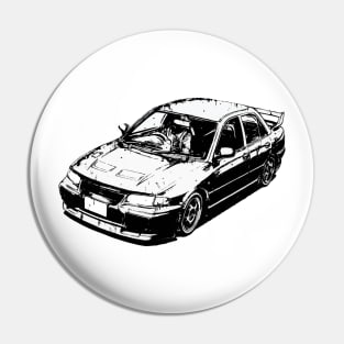 Kyoichi Sudo's Mitsubishi Lancer Evolution [ Initial D ] Pin