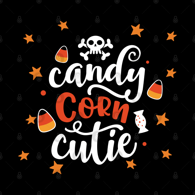 Candy Corn Cutie Halloween Couple by Barts Arts