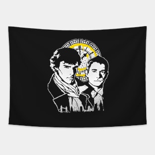 Sherlock and Watson Tapestry