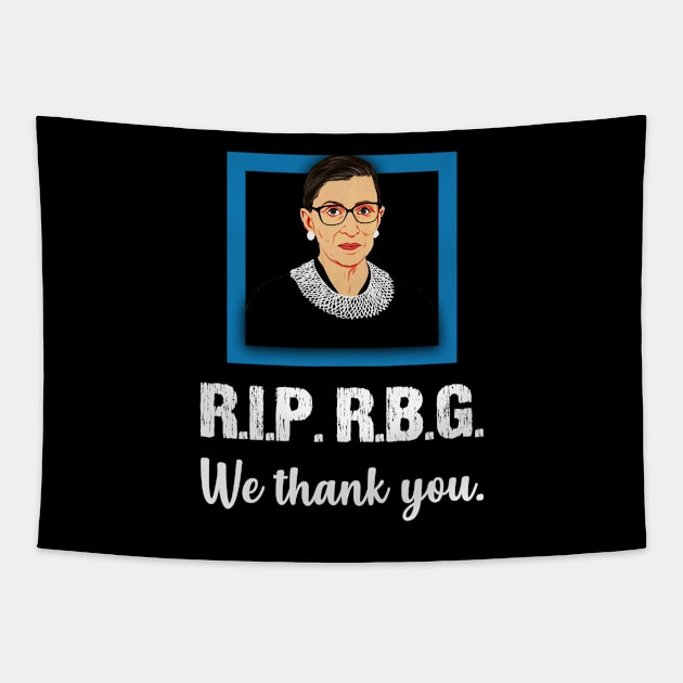 R.I.P. R.B.G. Tapestry by AmandaPandaBrand