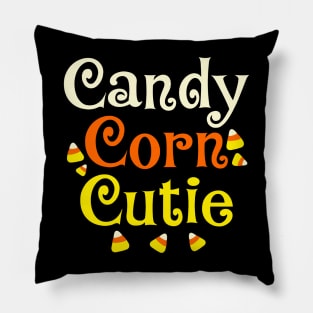 Candy Corn Cutie. Halloween Pillow