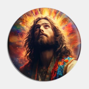 Portrait of Jesus of Nazareth Pin