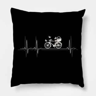 Heartbeat Cycling - I love bike Pillow