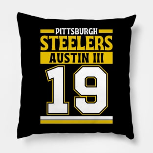 Pittsburgh Steelers Austin III 19 Edition 3 Pillow