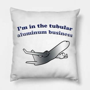 Airline Industry - Tubular Aluminum Business Pillow