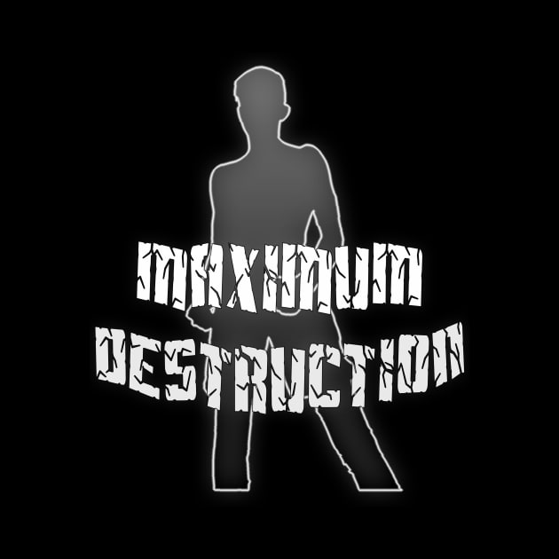 Mack Just "MAXIMUM DESTRUCTION" Merch by MSW_Wrestling