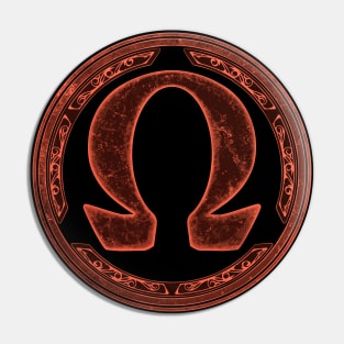 Omega Symbol Pin