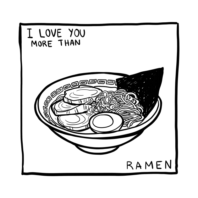 i love ramen by melivillosa