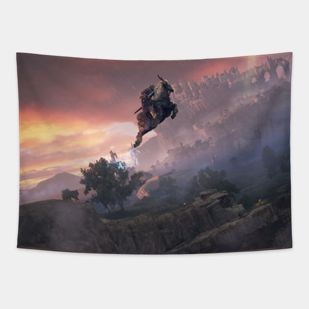 Elden Ring Tapestry by Lollik