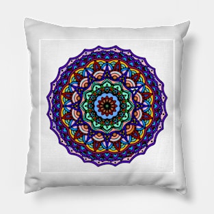 Circle Mandalas 168 (Style:4) Pillow