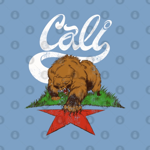 CALI BEAR by Figzy