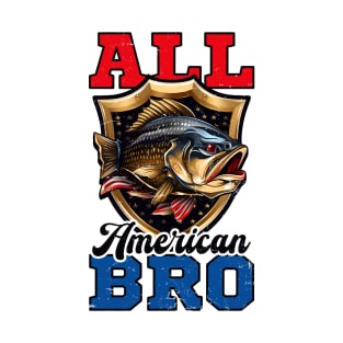 Fisherman Shirt | All American Fishing Bro T-Shirt