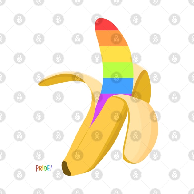 Pride Banana Rainbow by dollartrillz