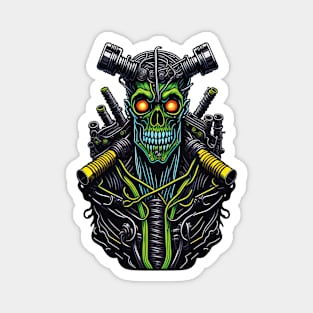 Cyborg Heads S02 D22 Magnet