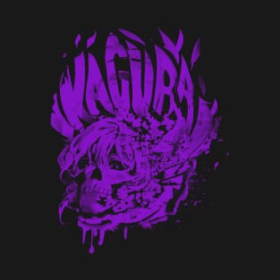 Skull Girl (purple skull) T-Shirt