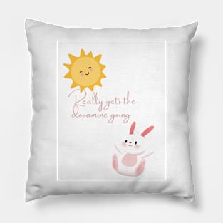 Happy bunny Pillow