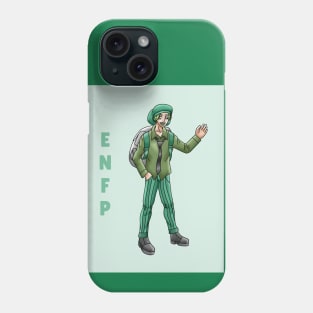 ANIME MAN MBTI  ENFP Phone Case