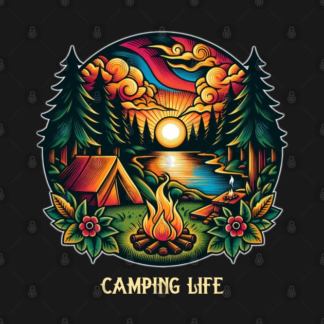 Camping life by Tofuvanman