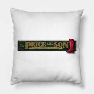 Price and Son- Kinky Boots Pillow