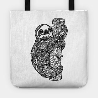 Sloth Zentangle Tote