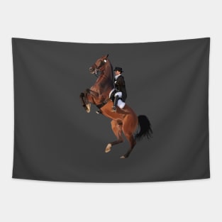 Horse sports Tapestry